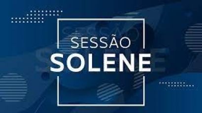 CONVITE PARA SESSÃO SOLENE